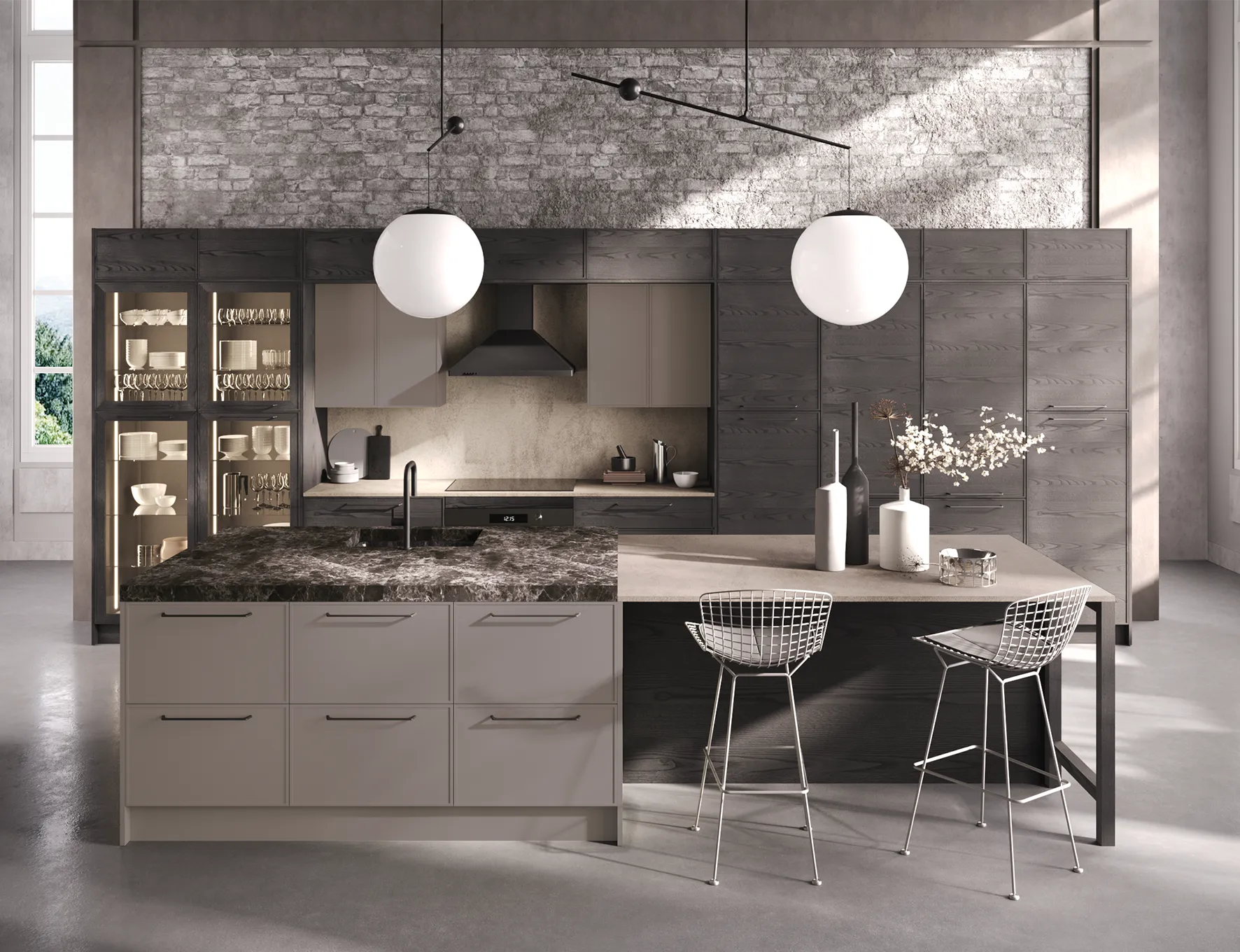 Modern Kitchen with Refined Contrast