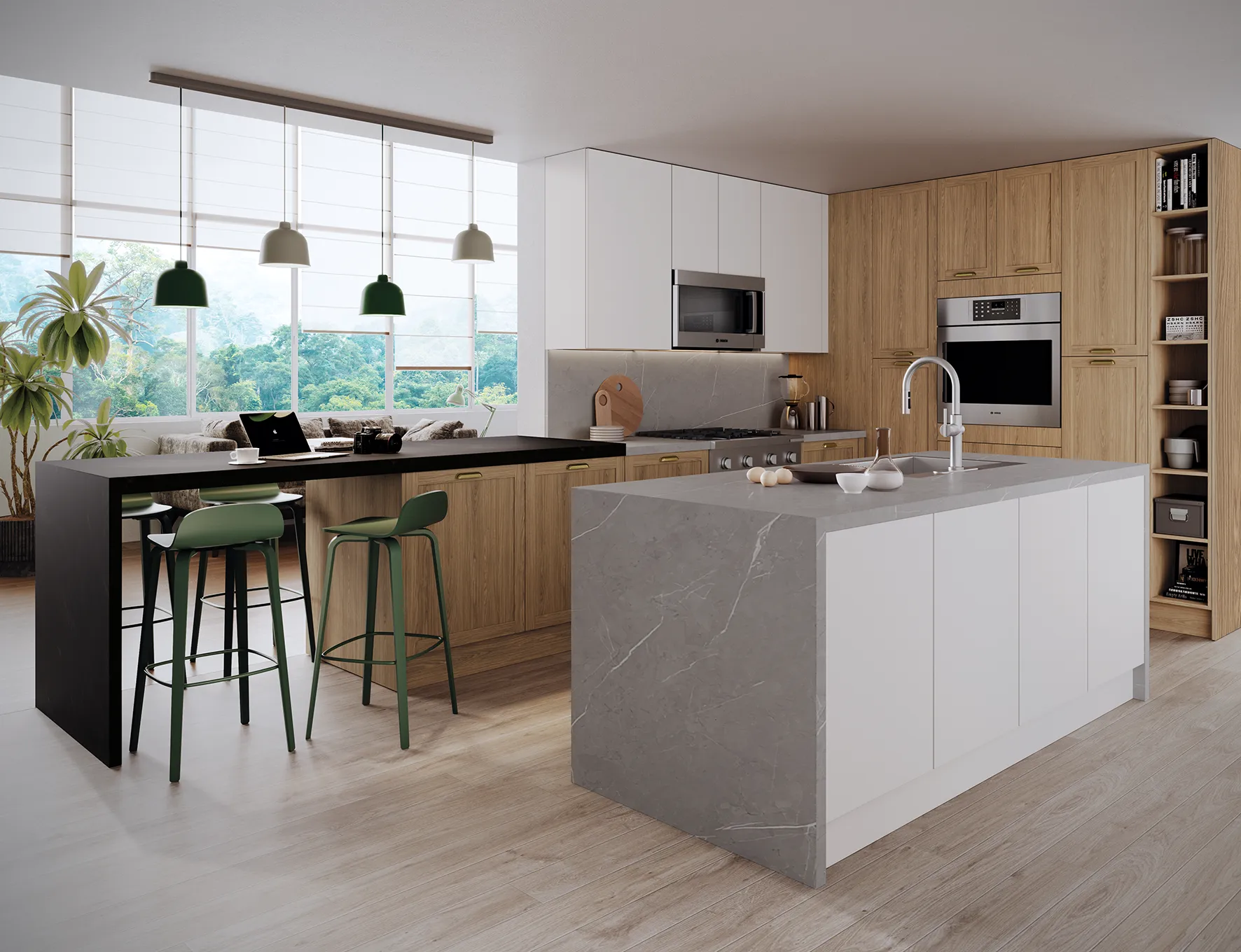 Compact Kitchen with Smart Functionality-1